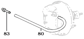 7/70-9/75 Booster Hose Assembly