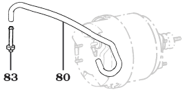 9/75-7/80 Booster Hose Assembly
