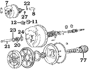 1/75-9/75 Land Cruiser Brake Booster