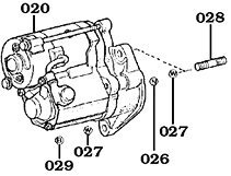 6/82-2007 Land Cruiser Starter, FJ60/62, FJ/FZJ80, UZJ100