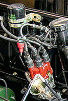 Photo of a Land Cruiser distributor installed