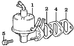 1/79-8/87 Land Cruiser Fuel Pump