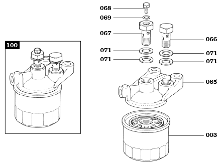 Spin-on Type Fuel Filter