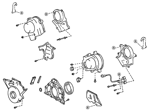 2UZ Timing Belt Covers