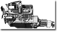 F Engine Orthographic View