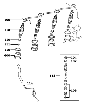 1/90-5/93 2L Injectors