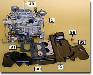 1/75-8/87 Land Cruiser 2 Barrel Carburetor