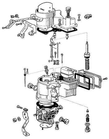 1958-3/69 Land Cruiser 1 Barrel Carburetor