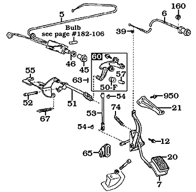 8/80-8/87 60 Series Accelerator Assembly