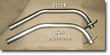 SOR Stainless Steel EGR Pipe Closeup #2