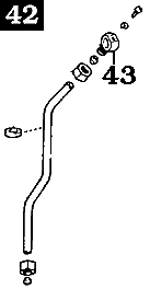 FJ40, FJ45, FJ55 Land Cruiser Rocker Shaft Oiler Assembly