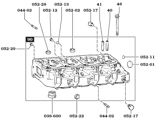 2/74-9/77 B Diesel Head