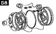 FJ40 and FJ55 Air Conditioning Compressor Gasket Set