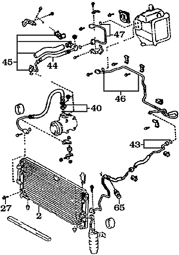 FJ80, FZJ80, UZJ10 Land Cruiser Air Conditioning Parts