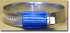 Stainless steel hose clamp