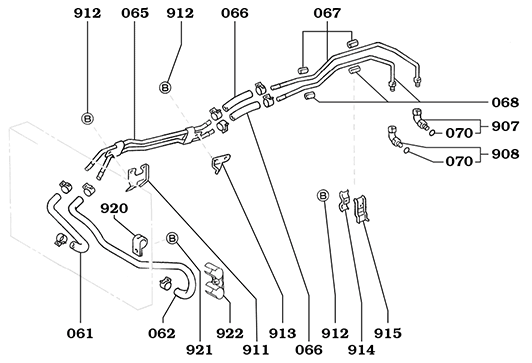 1/90-1/98 FJ80 Without Cooler