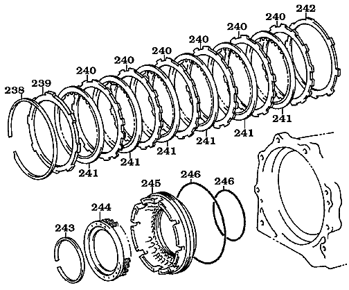 Brake #3, 1st & Reverse Brake