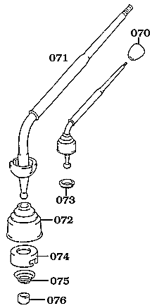 5 Speed Shift Lever Assembly