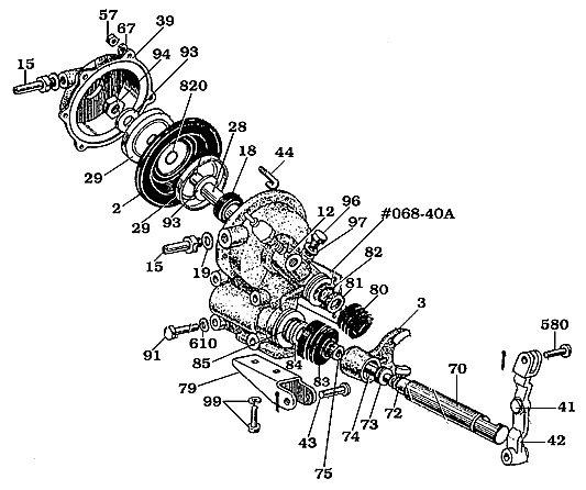 1958-1965 FJ40, FJ45 & FJ55 Diaphragm Assembly