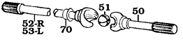 1958-1967 Inner Ball Joint Diagram