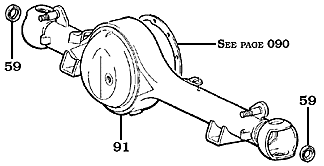 Land Cruiser Front Axle Housing