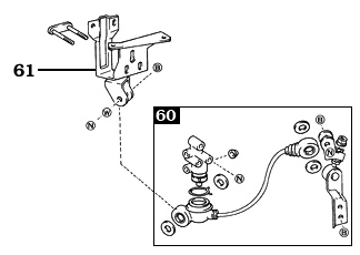 8/87-1/90 62 Series - 
Load Sensing Proportion Valve (L.S.P.V.) #60 IS A USED ASSEMBLY