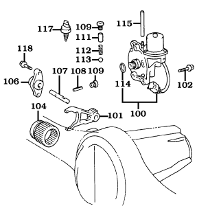 1/90-1/98 80 Series Front Differential Lock Assembly