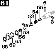 Right Relay Rod End Assembly