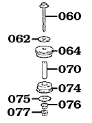 60/62 Series Land Cruiser Body Mount - Position 2