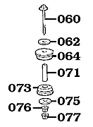 60/62 Series Land Cruiser Body Mount - Position 6