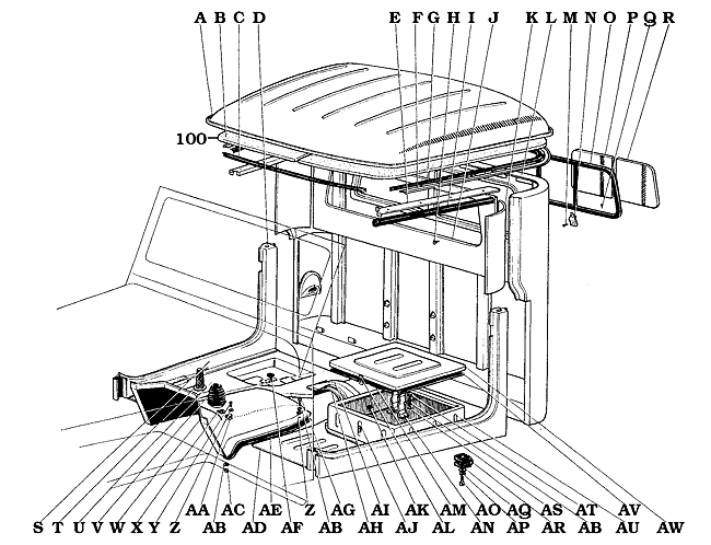 Non-Removable Hard Top Assembly