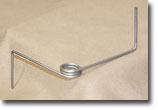 Bent Kick Vent Spring