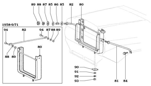 Radiator Support Assembly