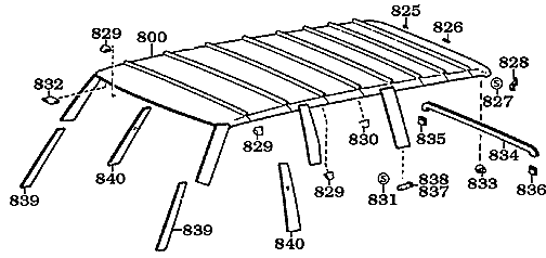 60/62 Series Headliner and Pillar Pads