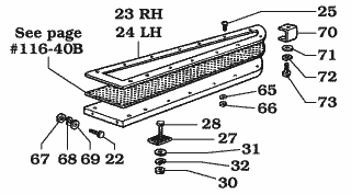 1963-10/69 FJ40 Running Boards