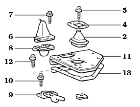 1979-1984 40 Series 4 Speed Transmission Cover