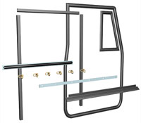 1968-1974 FJ40 and FJ45 Land Cruiser Front Door Weatherstrip Kits