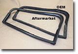 Wind Wing Weatherstrip Comparison - Aftermarket to OEM