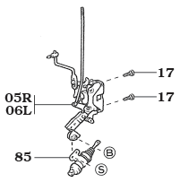 FJ62 Power Lock Assemby
