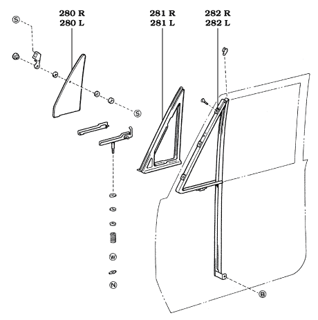 With Wing Window Assembly