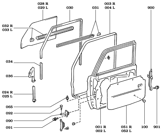 70 Series Door Assembly