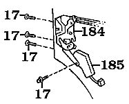 Assembly With Power Door Locks
