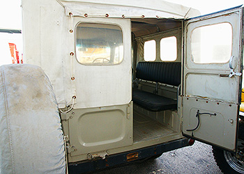 Example: Factory Soft Top Swing-Out Doors