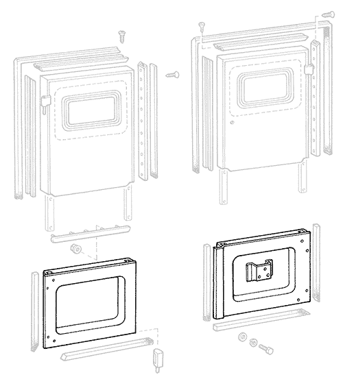 Swing-Out Door Assembly