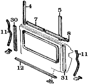Tailgate Weatherstrip