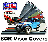 SOR Sun Visor Covers