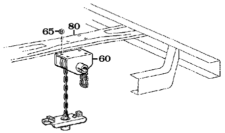 FJ60 Spare Tire Carrier Assembly