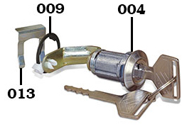 1/75-1984 FJ40 Right Front Door Lock