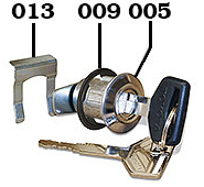 9/72-1984 FJ40 Fuel Door Lock