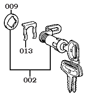 Left Door Cylinder Diagram